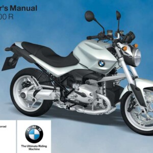 BMW R 1200 S 1st Edition 2006 Owner’s Manual