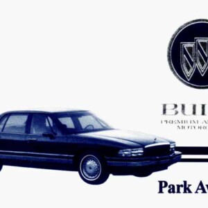 Buick ParkAvenue 1993 Owner's Manual
