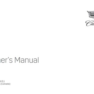 Cadillac CT6 SEDAN 2017 Owner’s Manual