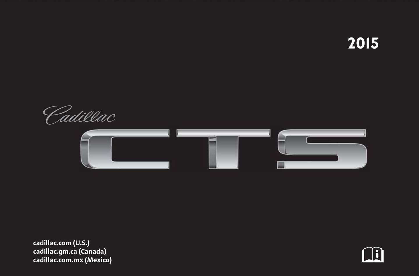 Cadillac Cts 2015 Owner's Manual