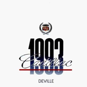 Cadillac Deville 1993 Owner's Manual