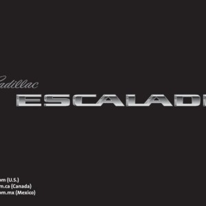 Cadillac ESCALADE ESV 2015 Owner’s Manual