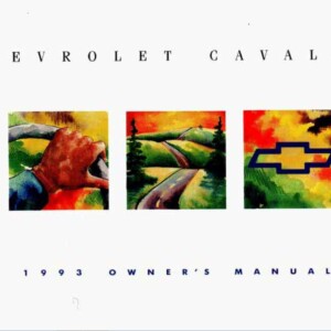 Chevrolet Cavalier 1993 Owner's Manual