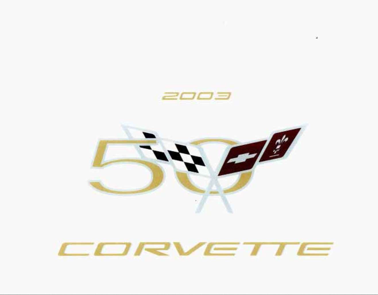 Chevrolet Corvette 2003 Owner's Manual