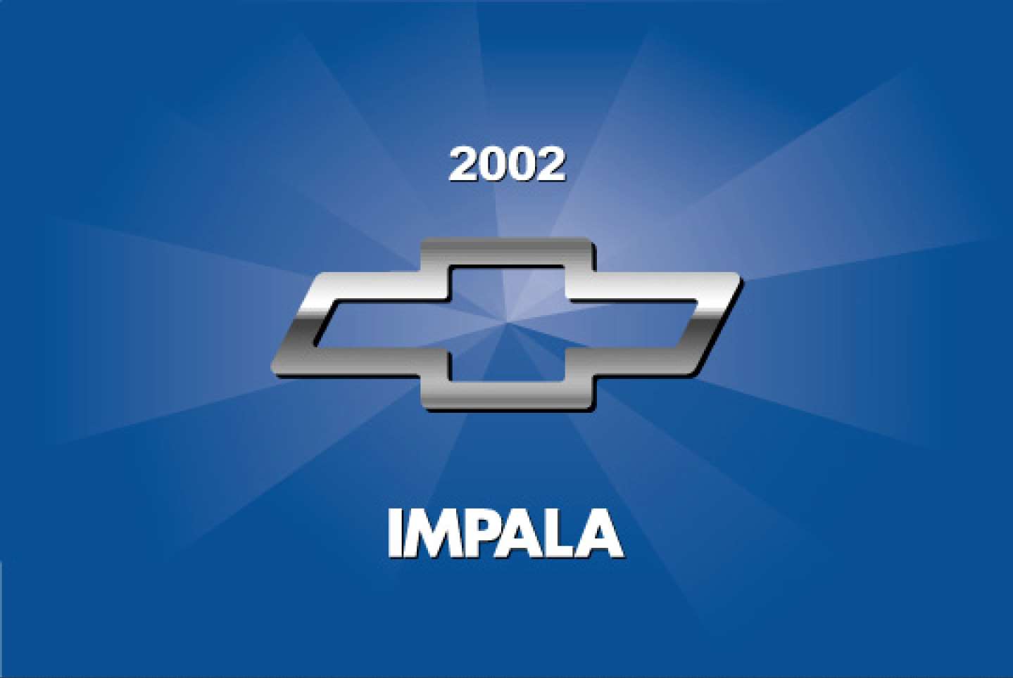Chevrolet Impala 2002 Owner's Manual