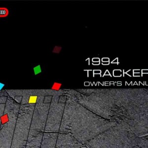 Chevrolet Tracker 1994 Owner's Manual