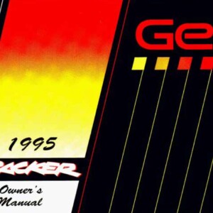 Chevrolet Tracker 1995 Owner's Manual