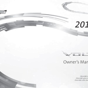 Chevrolet Volt 2017 Owner's Manual