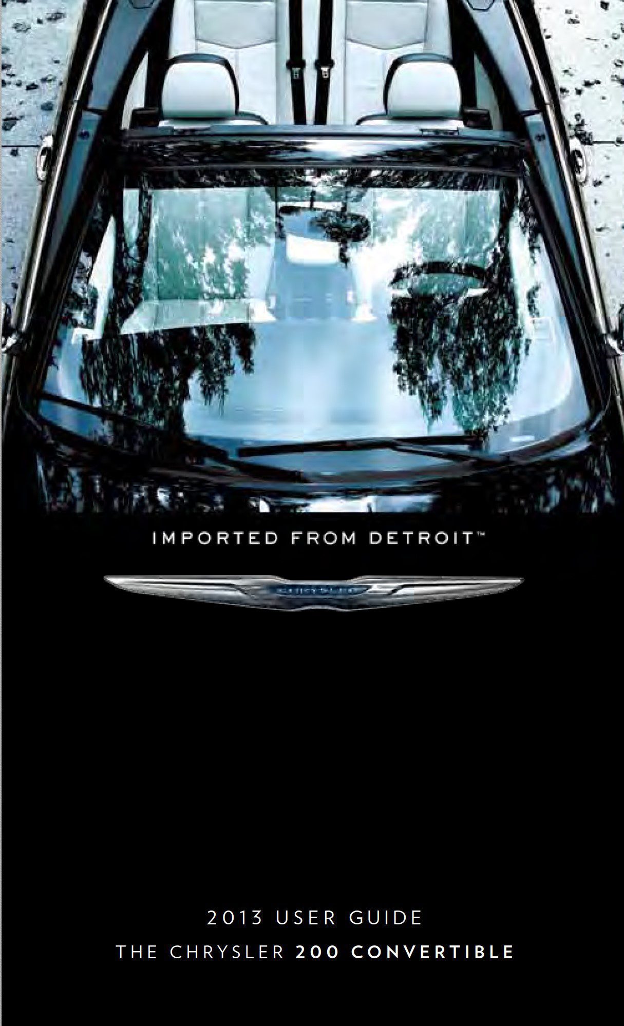 Chrysler 200 2013 Convertible User Guide