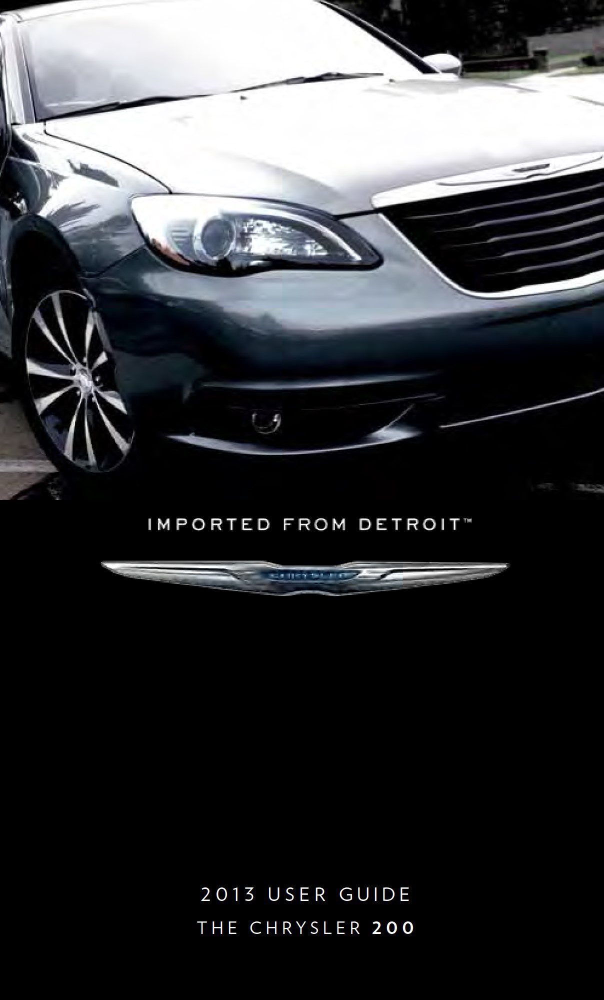 Chrysler 200 2013 User Guide