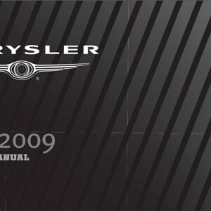 Chrysler 300 Srt8 2009 Owner's Manual