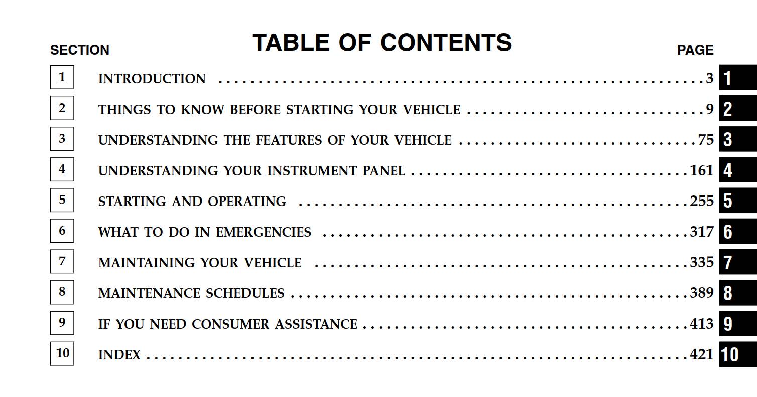 Chrysler Pacifica 2006 Owner's Manual