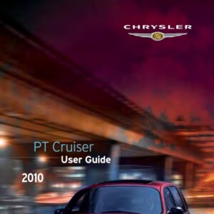 Chrysler PT Cruiser 2010 User Guide