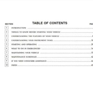 Chrysler Town And Country 2005 Owner's Manual