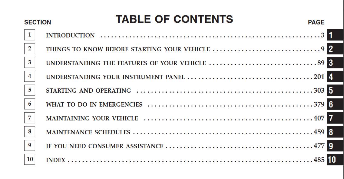 Chrysler Town And Country 2007 Owner's Manual