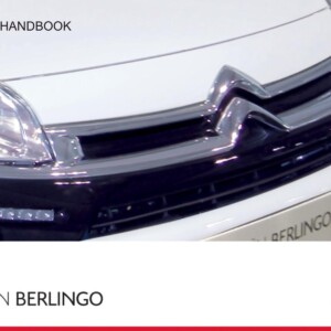 Citroen Berlingo Multispace 2012 Owner’s Manual