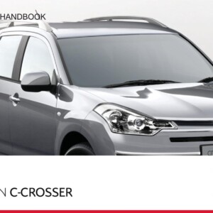 Citroen C-Crosser 2011 Owner’s Manual
