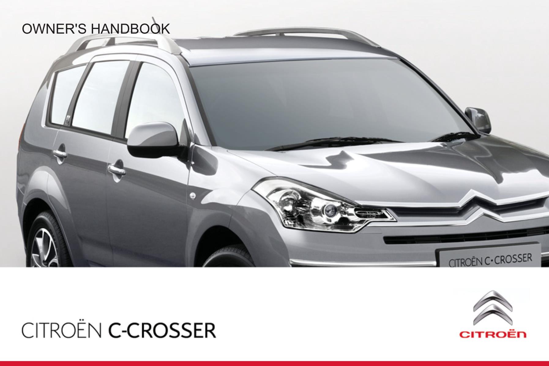 Citroen C-Crosser 2012 Owner’s Manual