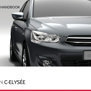 Citroen C-Elysee 2012 Owner’s Manual