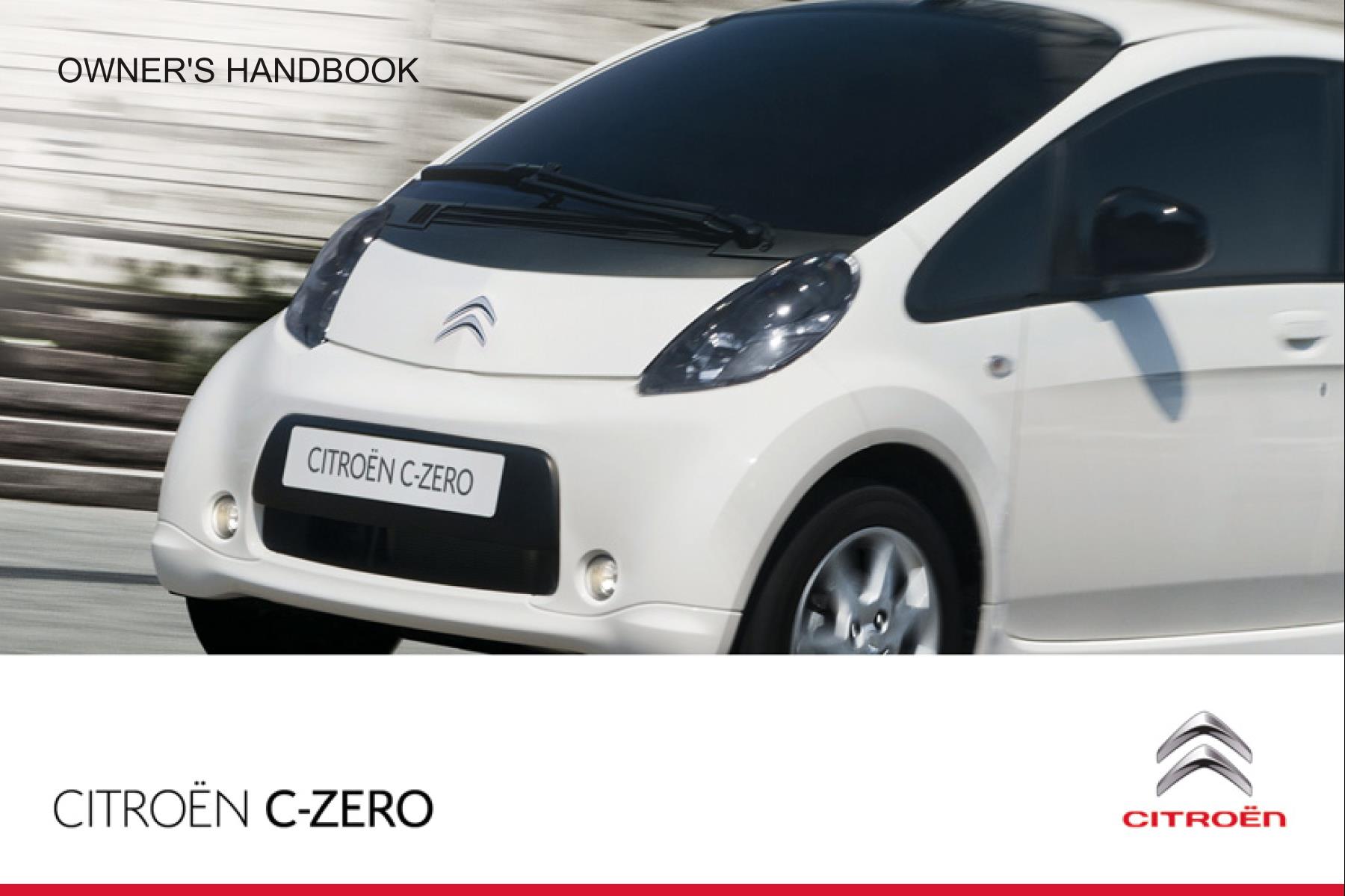 Citroen C-Zero 2010 Owner’s Manual