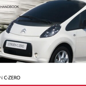 Citroen C-Zero 2012 Owner’s Manual