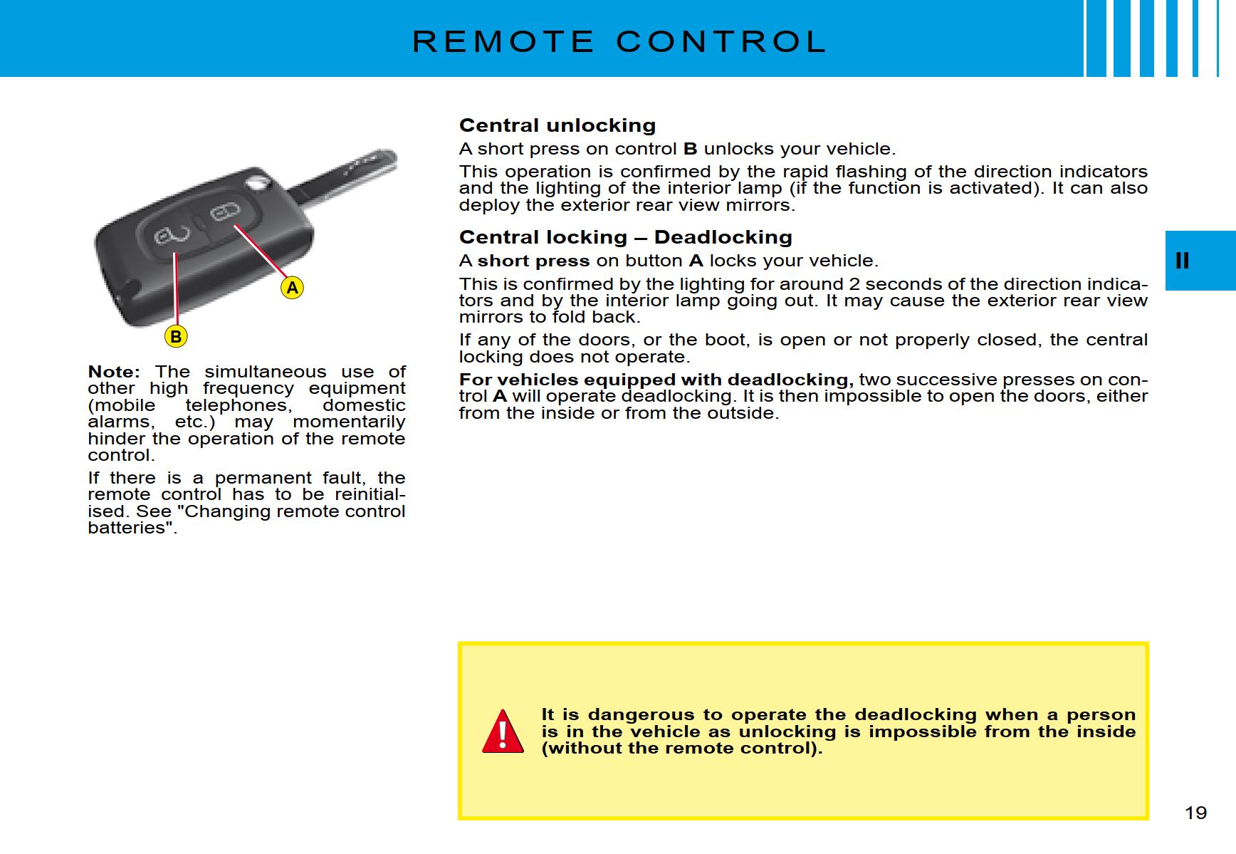 Citroen C2 Dag 2008 Owner’s Manual