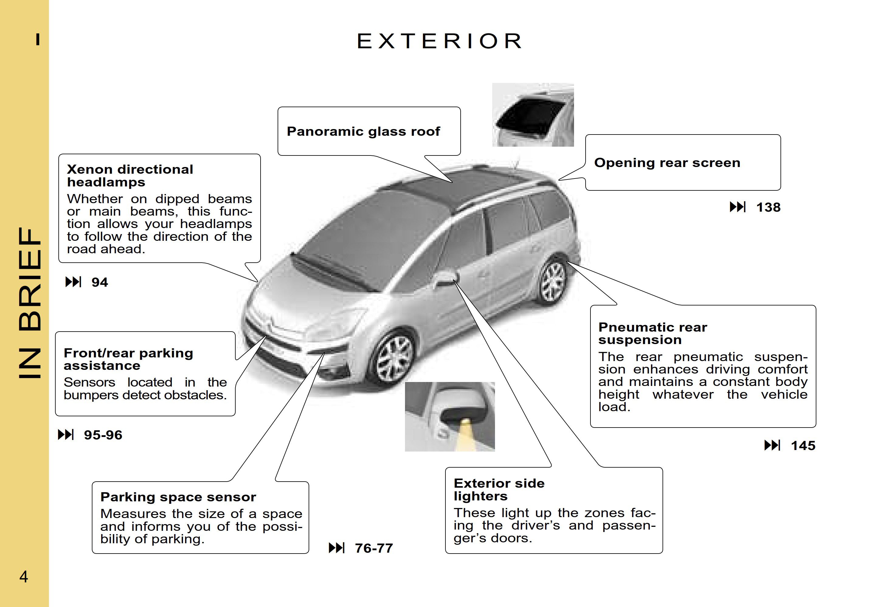 Citroen C4 Picasso 2007 Owner’s Manual