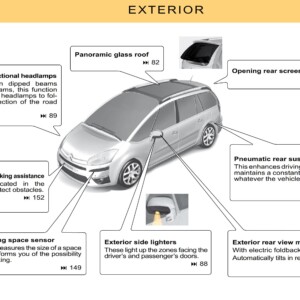Citroen C4 Picasso Dag 2008 Owner’s Manual