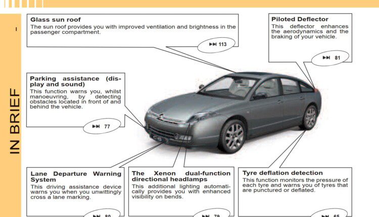 Citroen C6 - ProCarManuals.com