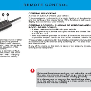 Citroen C6 2009 Owner’s Manual