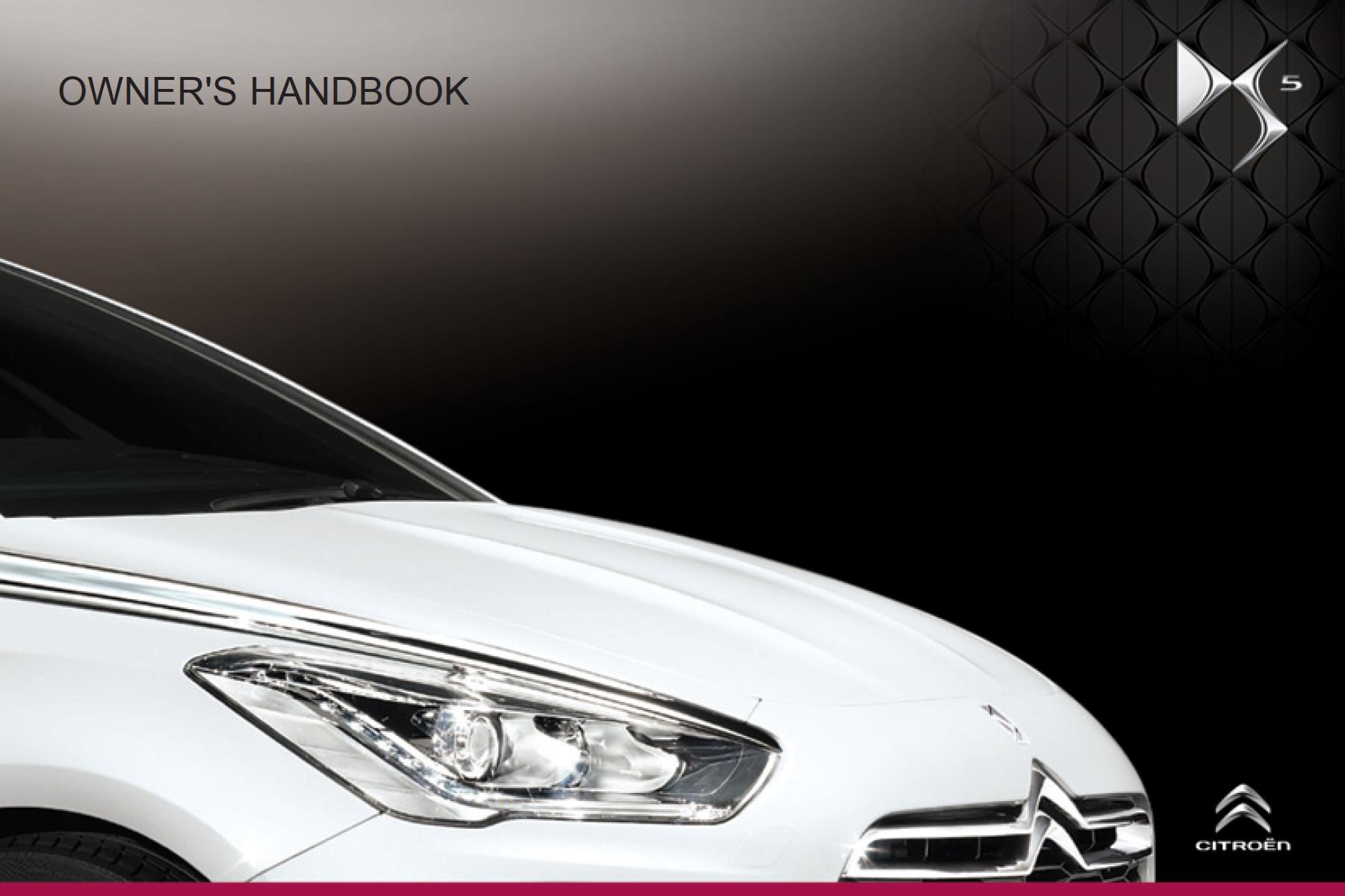 Citroen DS5 2014 Owner’s Manual
