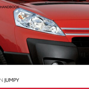 Citroen Jumpy 2011 Owner’s Manual