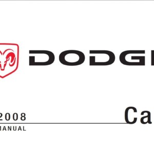 Dodge Caliber 2008 Owner's Manual