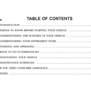 Dodge Neon Srt4 2004 Owner's Manual
