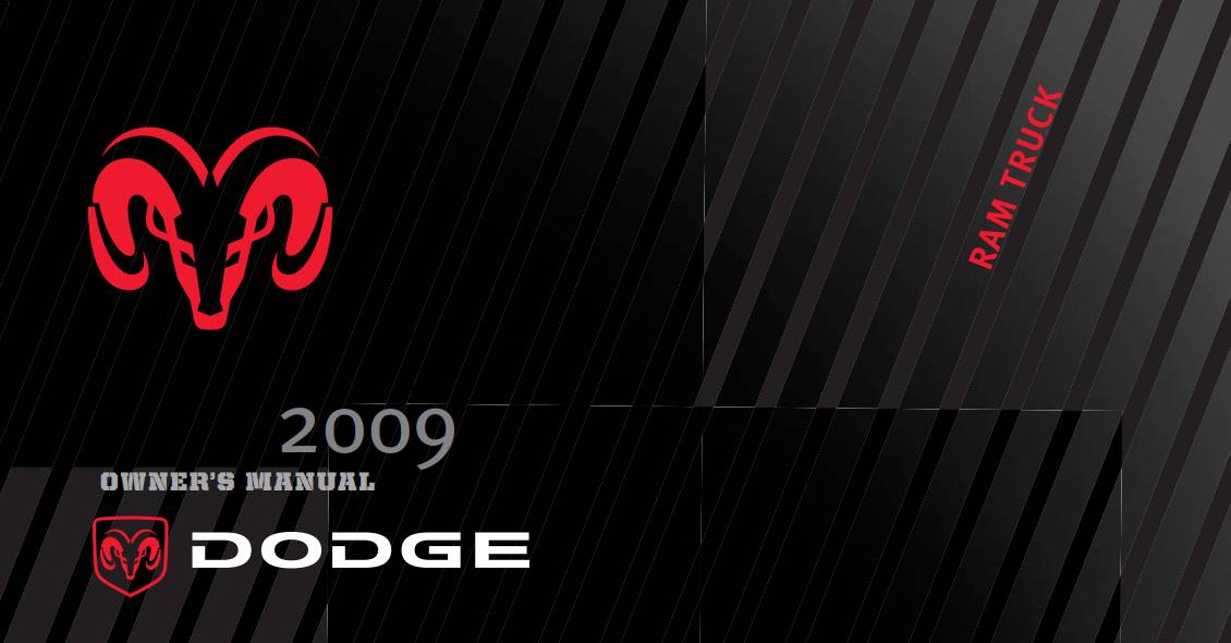Dodge Ram 1500 2009 Owner's Manual