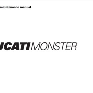Ducati M695 2007 Owner’s Manual