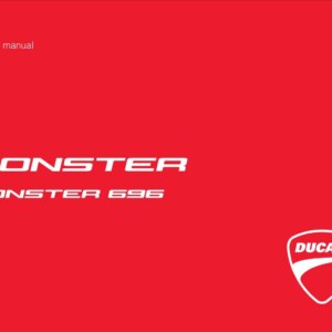 Ducati Monster 696 2012 Owner’s Manual