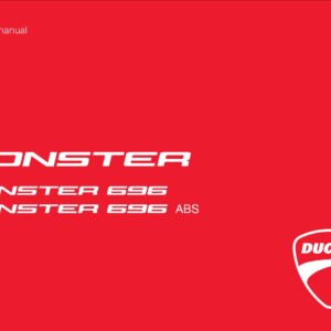 Ducati MR696 696 Abs USA MY13 2012 Owner’s Manual