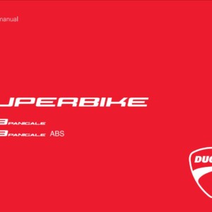 Ducati SBK 1199 1199 Abs USA MY13 2012 Owner’s Manual