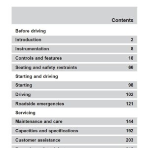 Ford E-450 2001 Owner's Manual