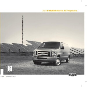 Ford E-450 2013 Owner's Manual
