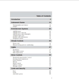 Ford Econoline 2009 Owner's Manual