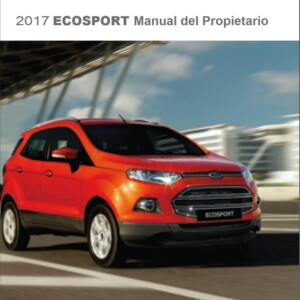 Ford EcoSport 2017 Owner's Manual
