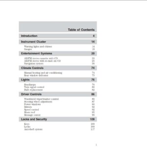 Ford Escape Hybrid 2007 Owner's Manual