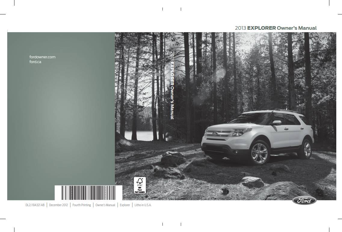 Ford Explorer 2013 Owner's Manual