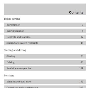 Ford F-250 1998 Owner's Manual