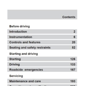 Ford Focus 2001 Owner's Manual