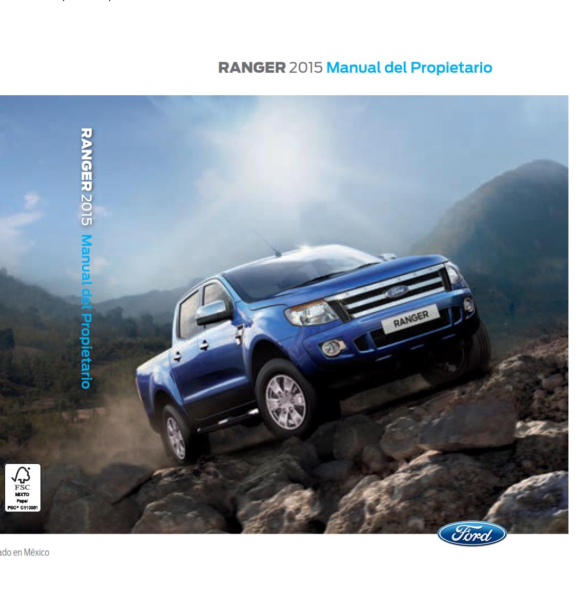 Ford Ranger Owners Manual Pdf For Free