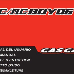 GasGas EC MC Boy 50 2006 Owner’s Manual