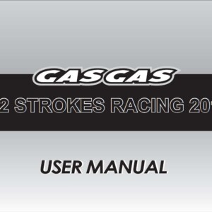 GasGas EC Racing 2011 Owner’s Manual